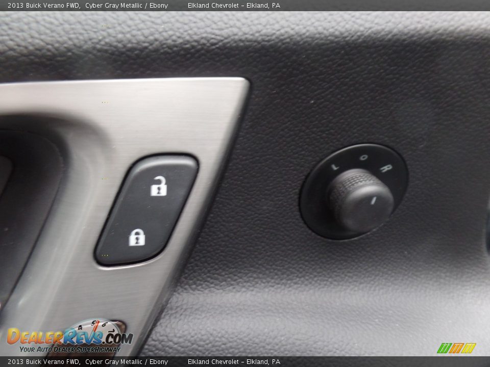 2013 Buick Verano FWD Cyber Gray Metallic / Ebony Photo #22