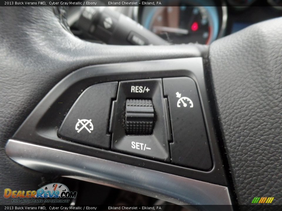 2013 Buick Verano FWD Cyber Gray Metallic / Ebony Photo #24