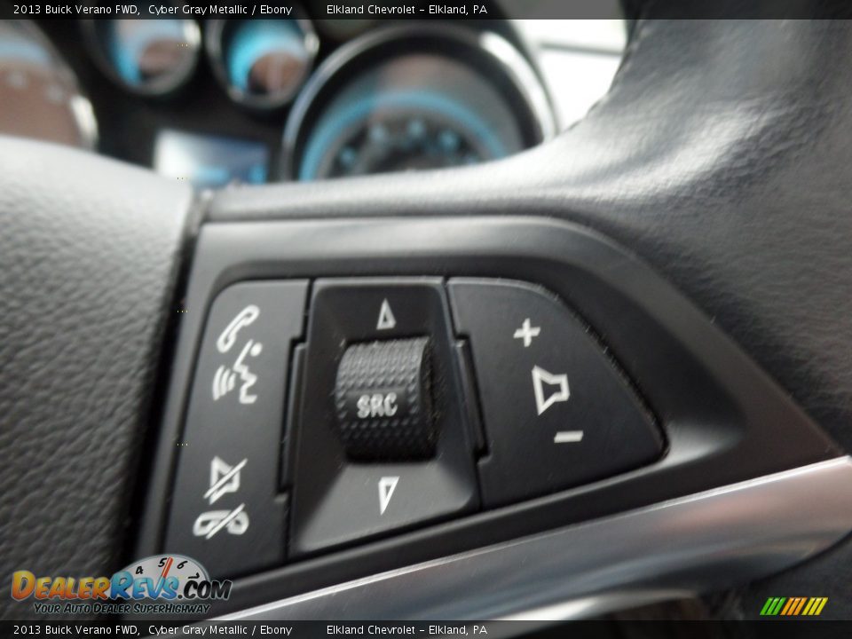 2013 Buick Verano FWD Cyber Gray Metallic / Ebony Photo #25