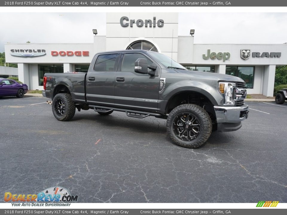 2018 Ford F250 Super Duty XLT Crew Cab 4x4 Magnetic / Earth Gray Photo #1