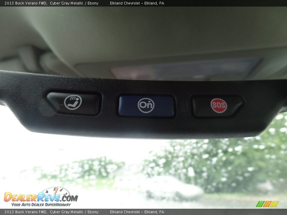 2013 Buick Verano FWD Cyber Gray Metallic / Ebony Photo #34