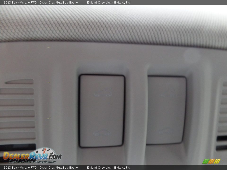 2013 Buick Verano FWD Cyber Gray Metallic / Ebony Photo #35