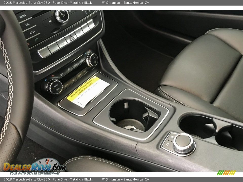 2018 Mercedes-Benz GLA 250 Polar Silver Metallic / Black Photo #7