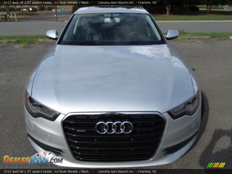 2013 Audi A6 2.0T quattro Sedan Ice Silver Metallic / Black Photo #5