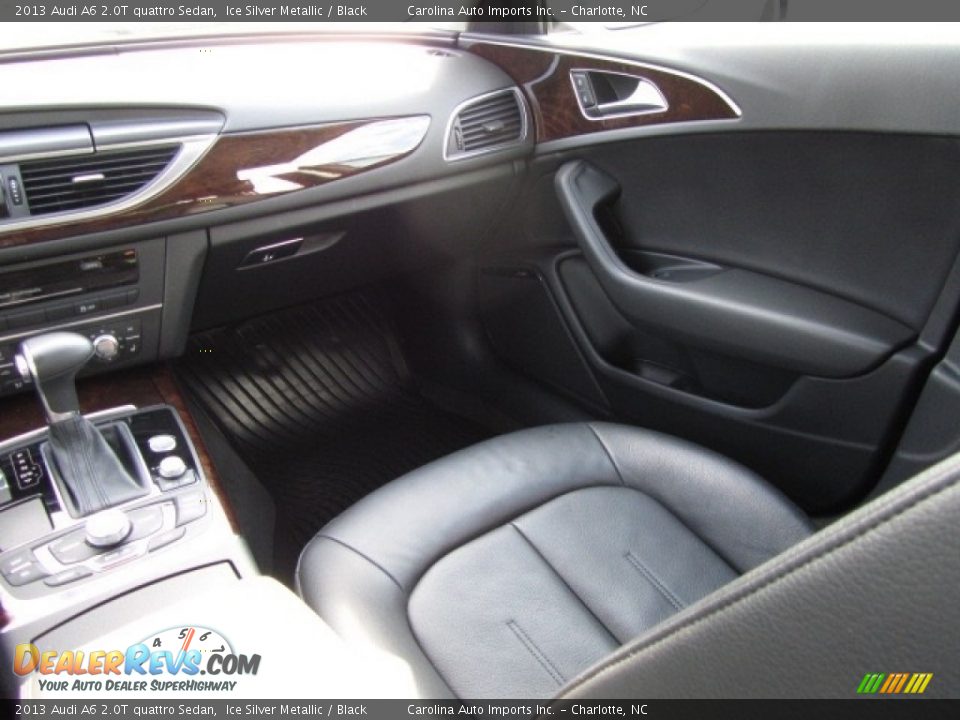 2013 Audi A6 2.0T quattro Sedan Ice Silver Metallic / Black Photo #14