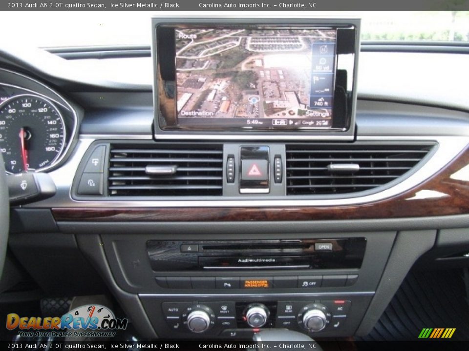 2013 Audi A6 2.0T quattro Sedan Ice Silver Metallic / Black Photo #15
