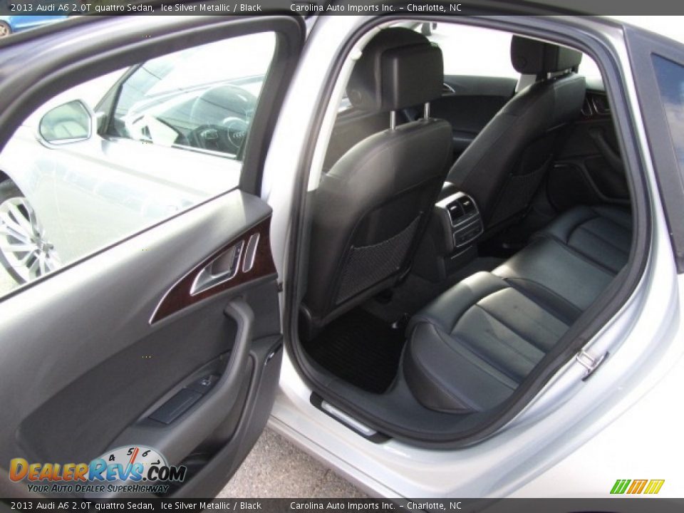 2013 Audi A6 2.0T quattro Sedan Ice Silver Metallic / Black Photo #20