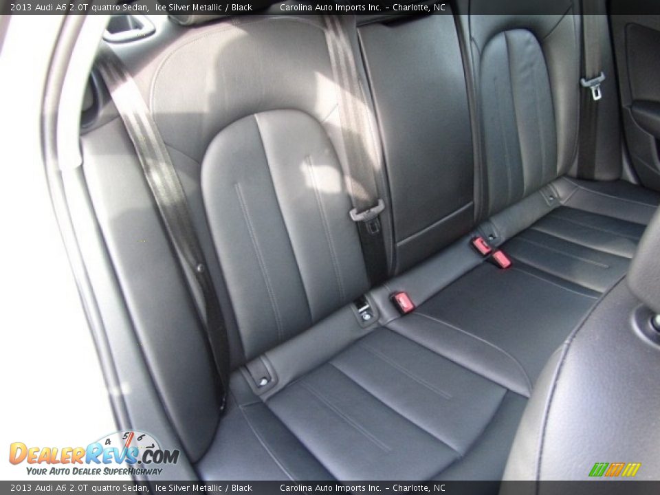 2013 Audi A6 2.0T quattro Sedan Ice Silver Metallic / Black Photo #24