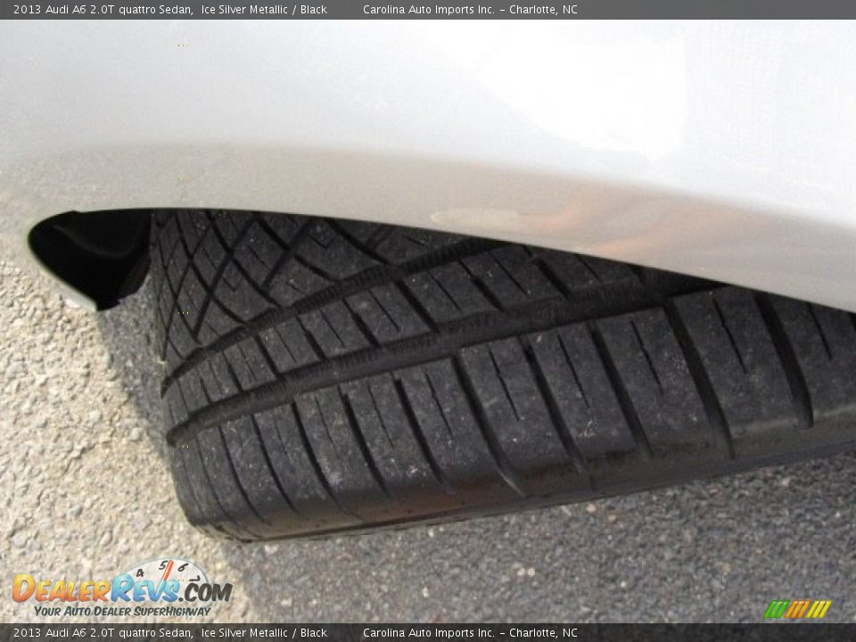 2013 Audi A6 2.0T quattro Sedan Ice Silver Metallic / Black Photo #27