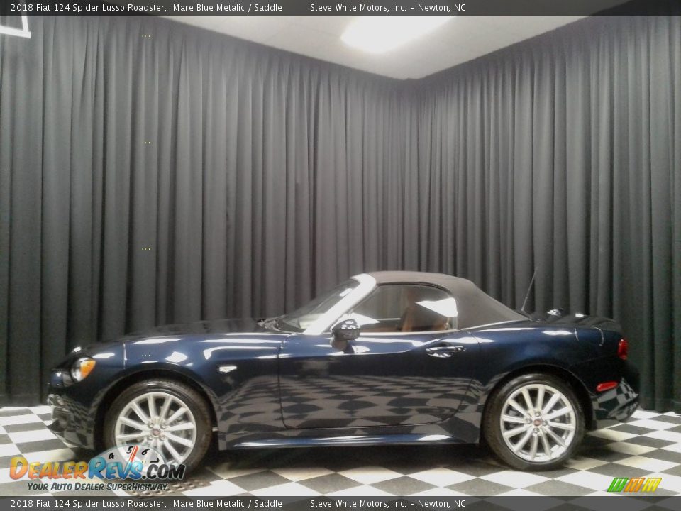 2018 Fiat 124 Spider Lusso Roadster Mare Blue Metalic / Saddle Photo #1
