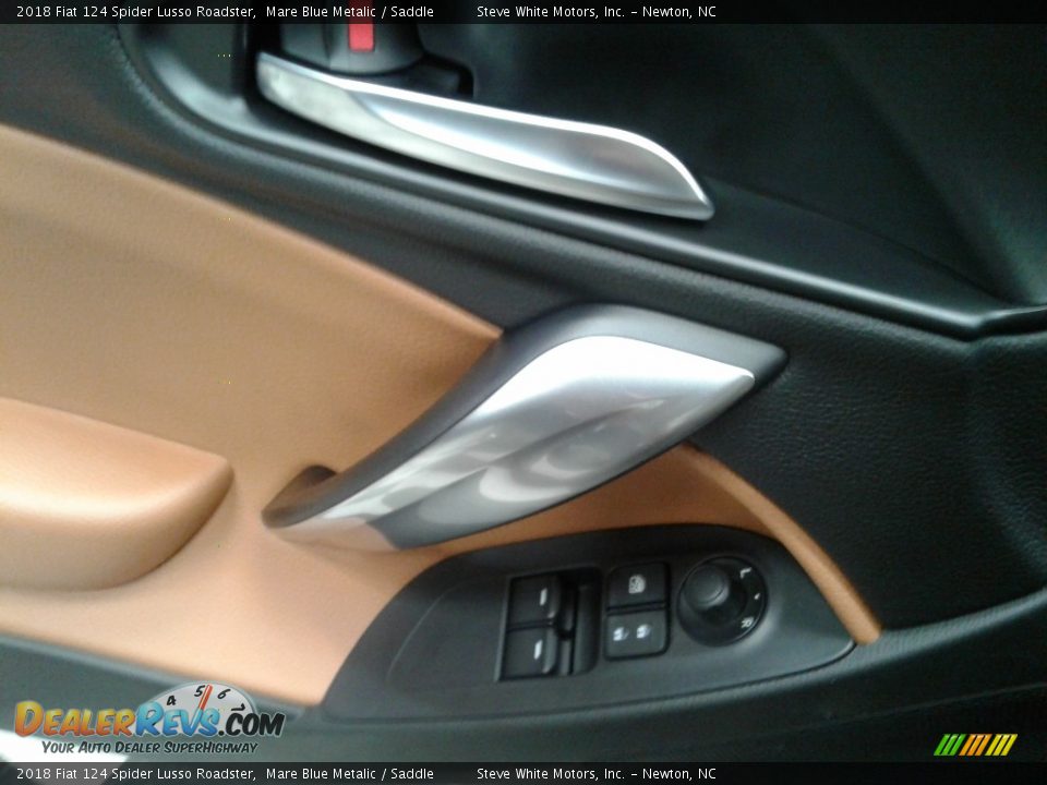 2018 Fiat 124 Spider Lusso Roadster Mare Blue Metalic / Saddle Photo #10