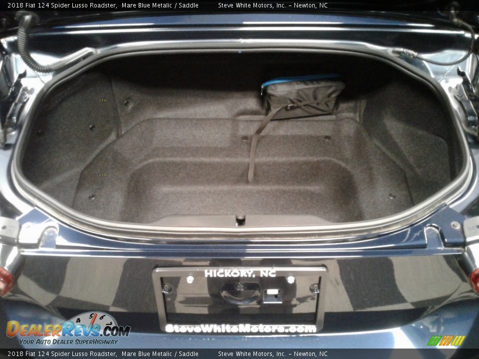 2018 Fiat 124 Spider Lusso Roadster Mare Blue Metalic / Saddle Photo #12