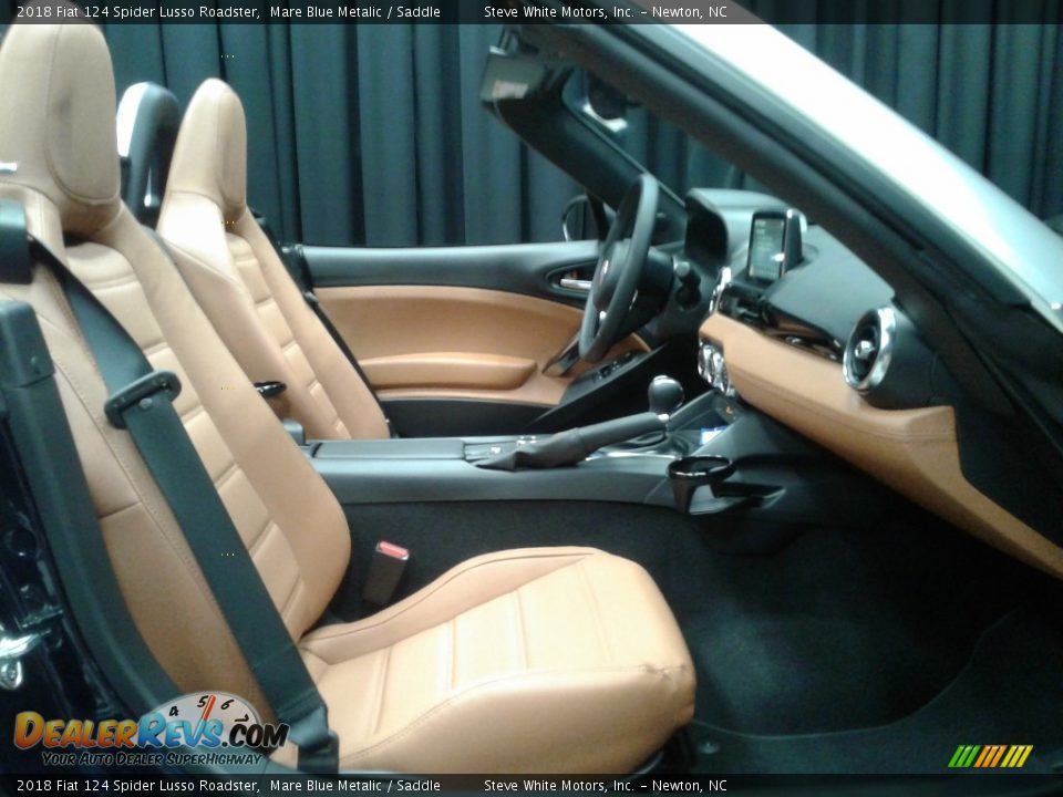 2018 Fiat 124 Spider Lusso Roadster Mare Blue Metalic / Saddle Photo #13