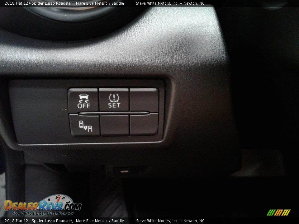 2018 Fiat 124 Spider Lusso Roadster Mare Blue Metalic / Saddle Photo #14