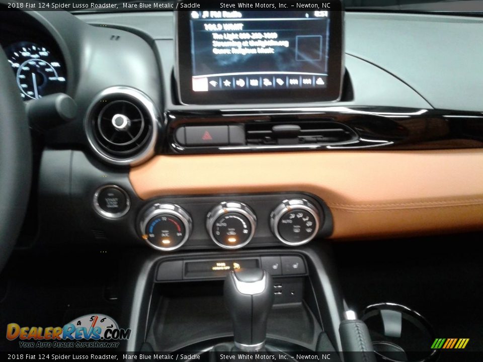 2018 Fiat 124 Spider Lusso Roadster Mare Blue Metalic / Saddle Photo #18