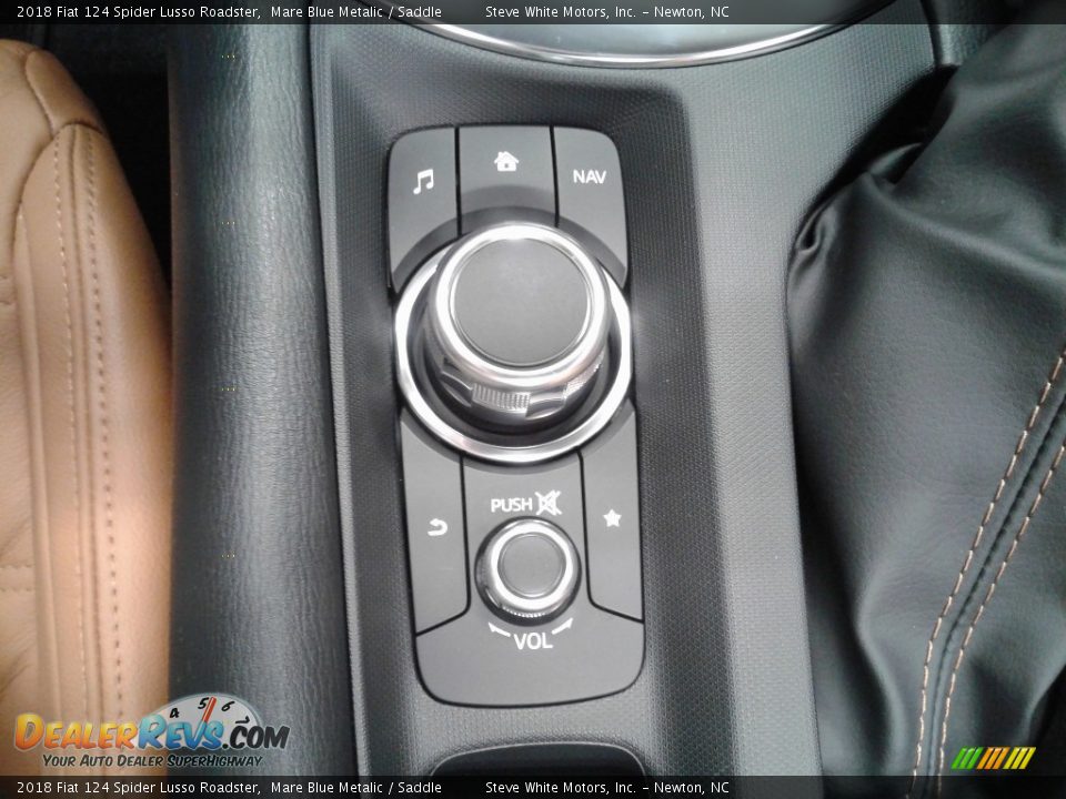 2018 Fiat 124 Spider Lusso Roadster Mare Blue Metalic / Saddle Photo #24