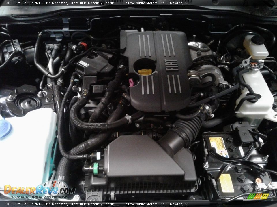 2018 Fiat 124 Spider Lusso Roadster Mare Blue Metalic / Saddle Photo #28