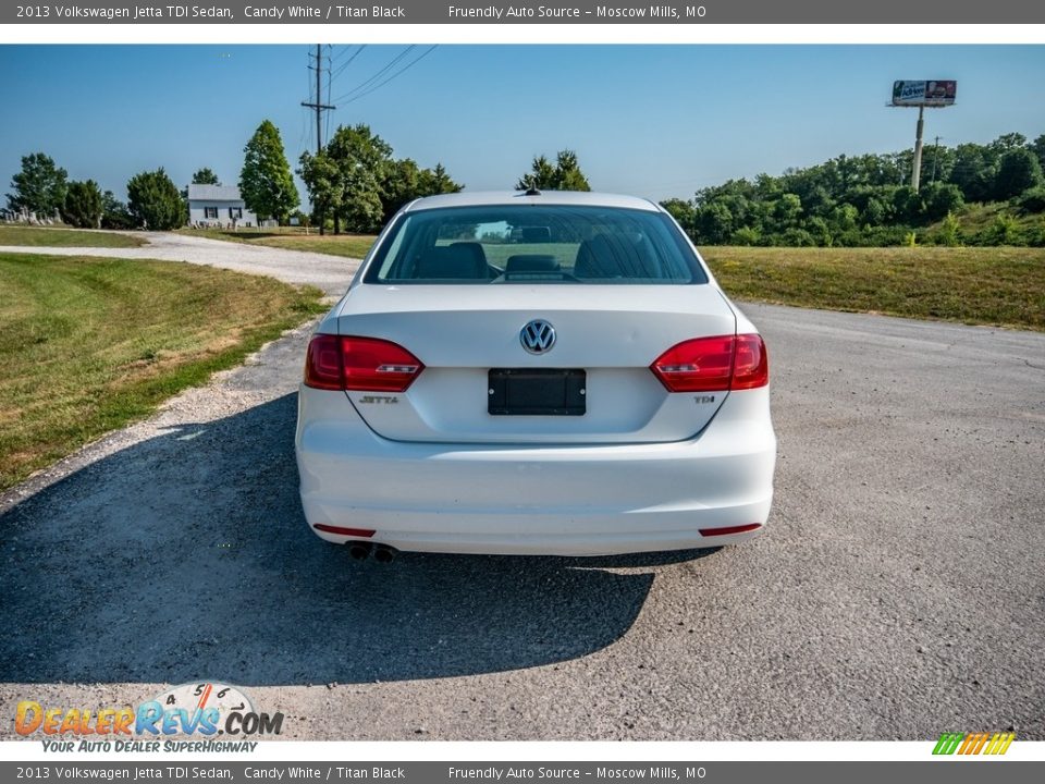 2013 Volkswagen Jetta TDI Sedan Candy White / Titan Black Photo #5