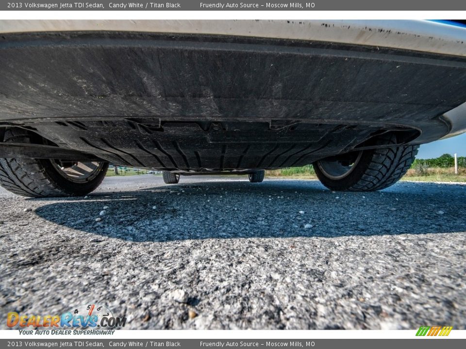 2013 Volkswagen Jetta TDI Sedan Candy White / Titan Black Photo #10