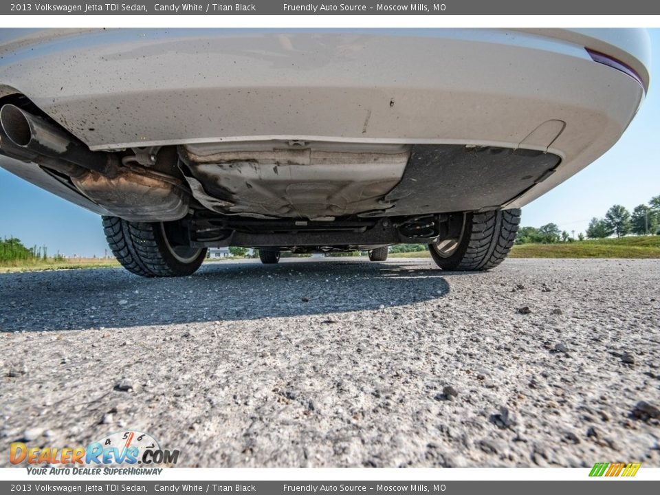 2013 Volkswagen Jetta TDI Sedan Candy White / Titan Black Photo #25