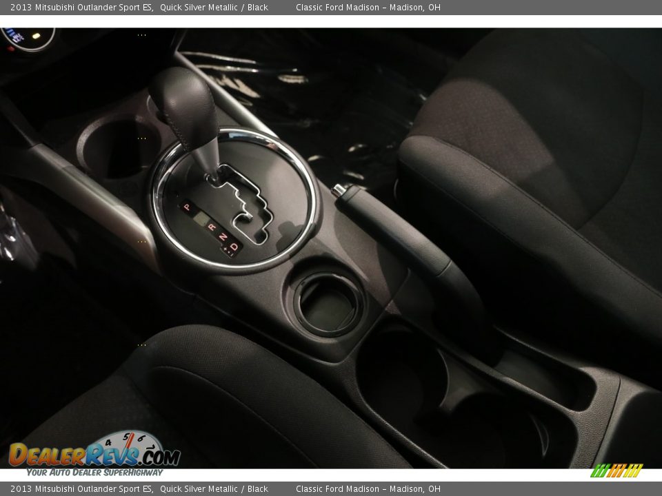 2013 Mitsubishi Outlander Sport ES Quick Silver Metallic / Black Photo #16