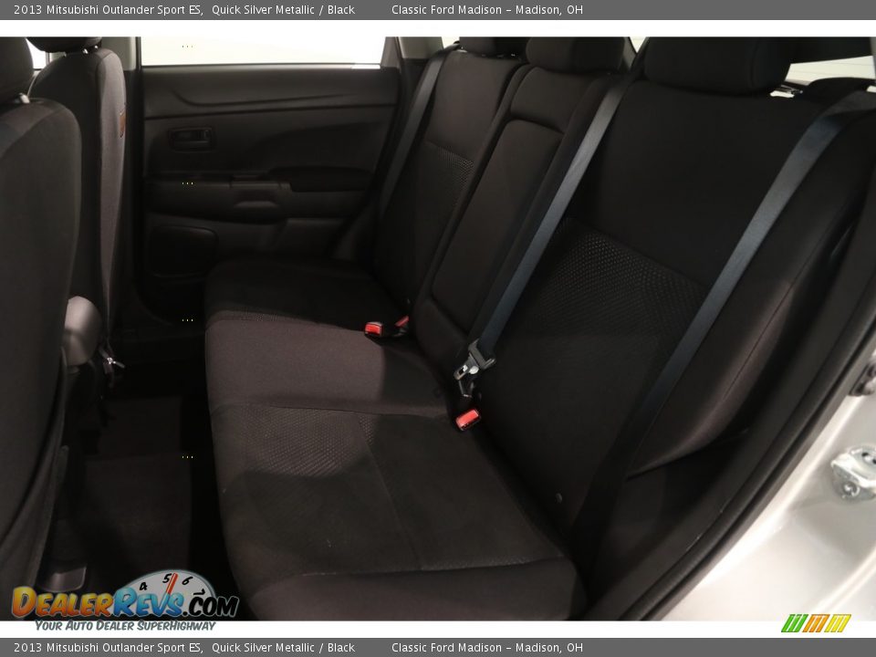 2013 Mitsubishi Outlander Sport ES Quick Silver Metallic / Black Photo #19