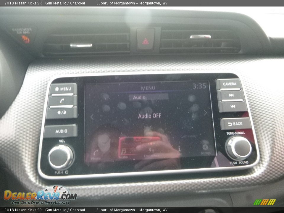2018 Nissan Kicks SR Gun Metallic / Charcoal Photo #18