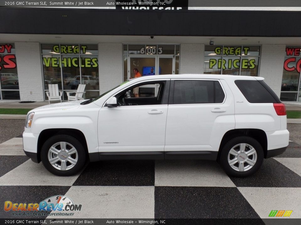 2016 GMC Terrain SLE Summit White / Jet Black Photo #1