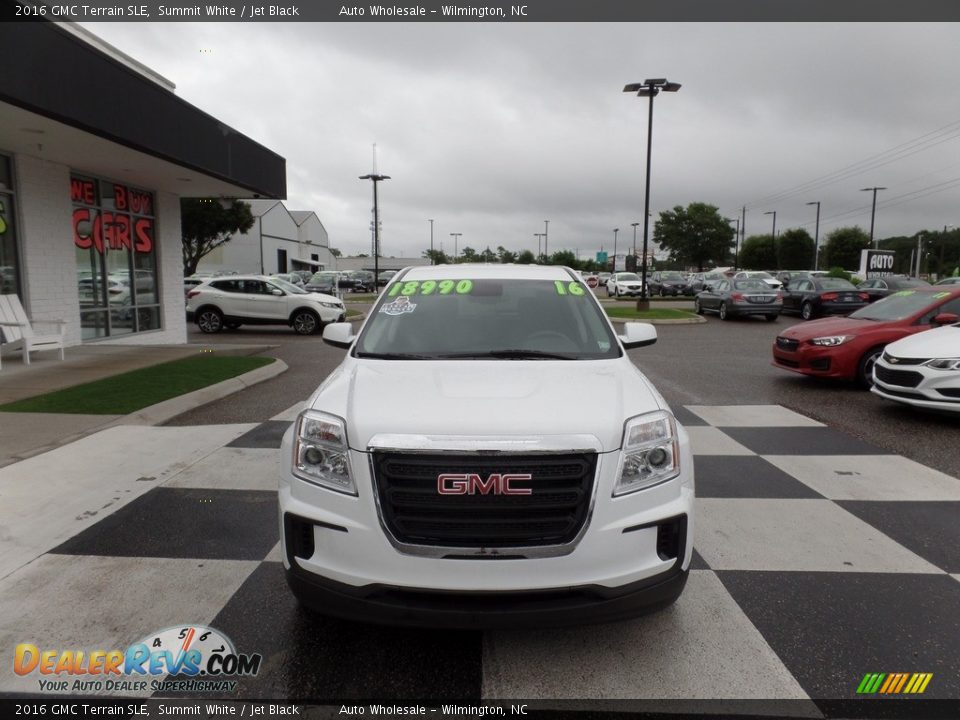 2016 GMC Terrain SLE Summit White / Jet Black Photo #2
