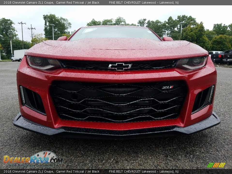 2018 Chevrolet Camaro ZL1 Coupe Garnet Red Tintcoat / Jet Black Photo #2