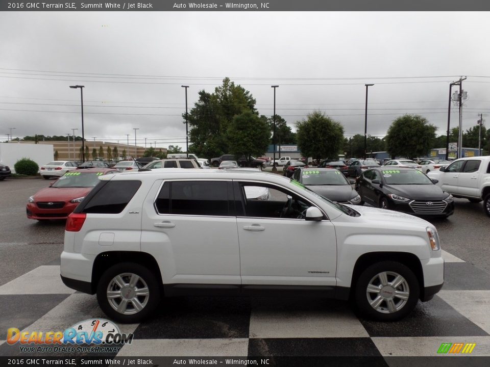 2016 GMC Terrain SLE Summit White / Jet Black Photo #3