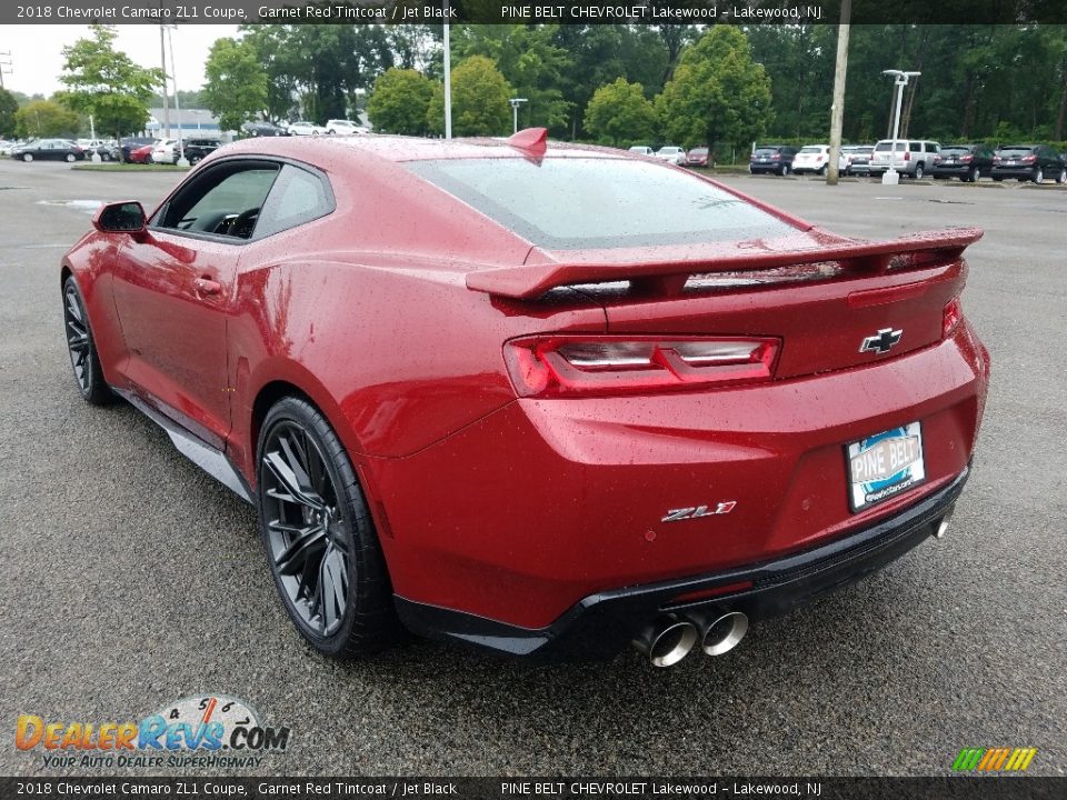 2018 Chevrolet Camaro ZL1 Coupe Garnet Red Tintcoat / Jet Black Photo #4