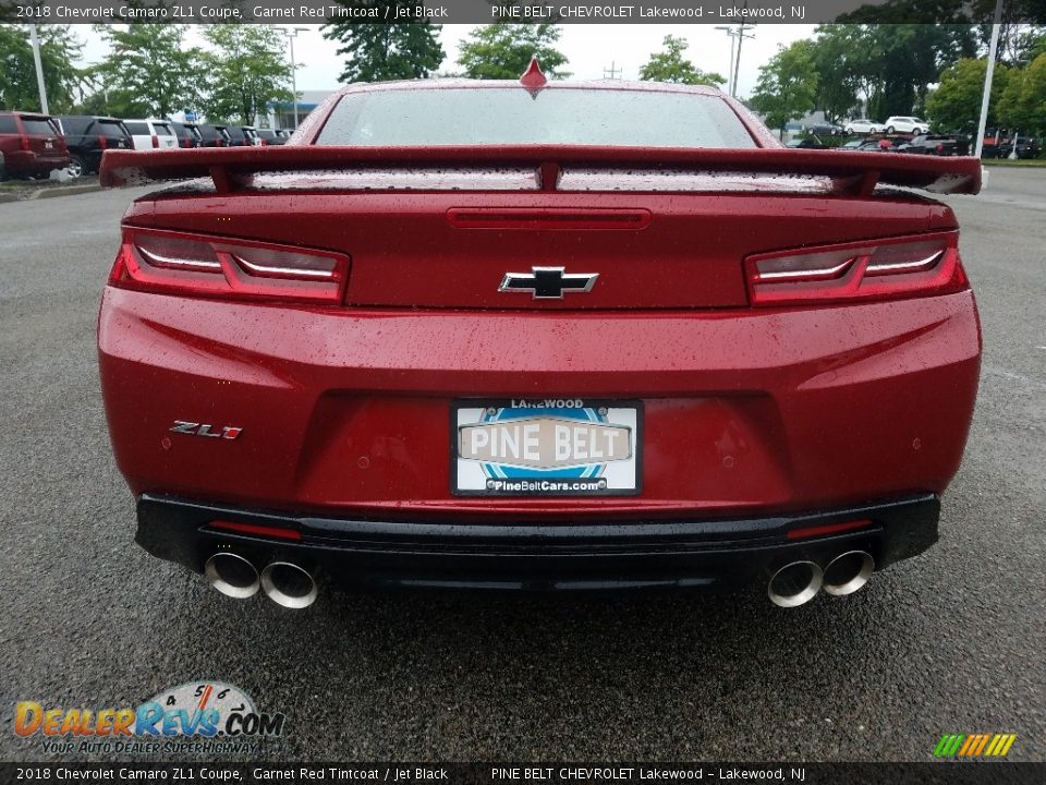 2018 Chevrolet Camaro ZL1 Coupe Garnet Red Tintcoat / Jet Black Photo #5
