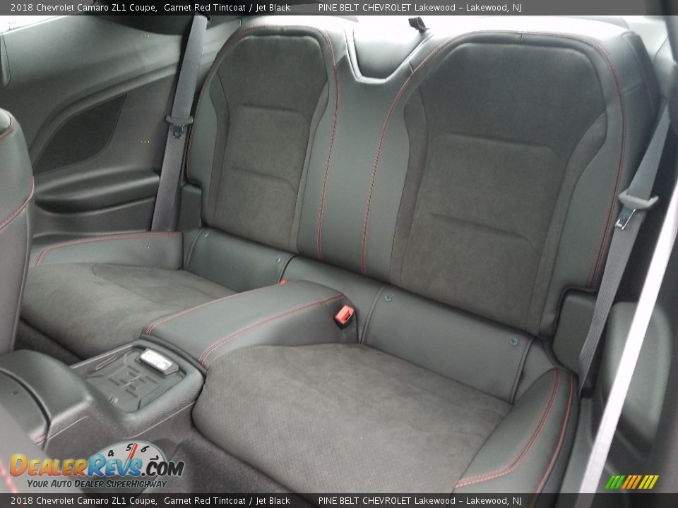 Rear Seat of 2018 Chevrolet Camaro ZL1 Coupe Photo #8