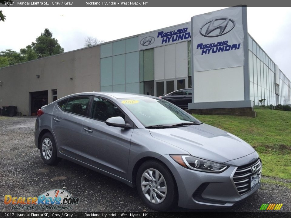 2017 Hyundai Elantra SE Gray / Gray Photo #1