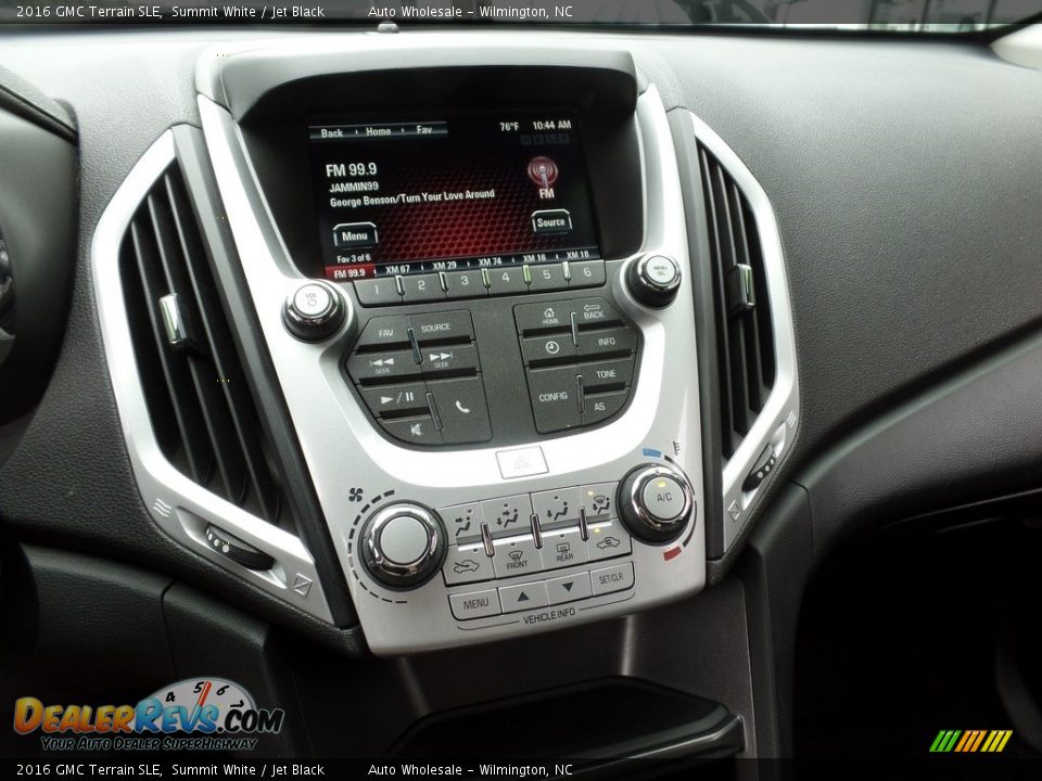 2016 GMC Terrain SLE Summit White / Jet Black Photo #17