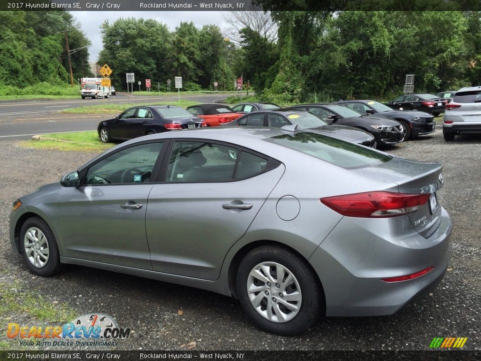 2017 Hyundai Elantra SE Gray / Gray Photo #6