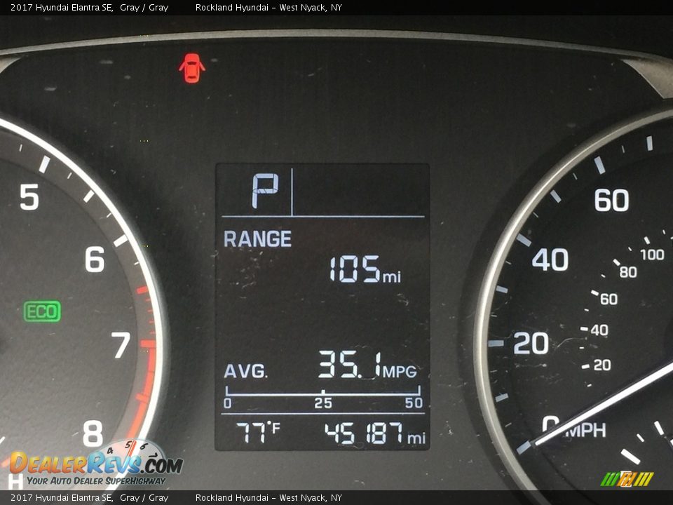 2017 Hyundai Elantra SE Gray / Gray Photo #18