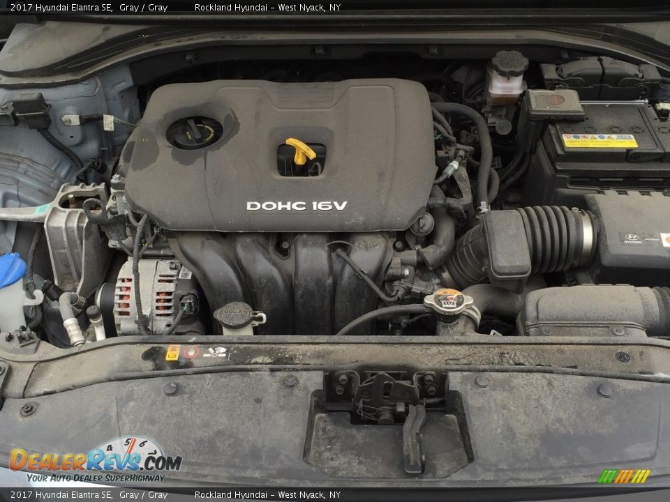 2017 Hyundai Elantra SE Gray / Gray Photo #28