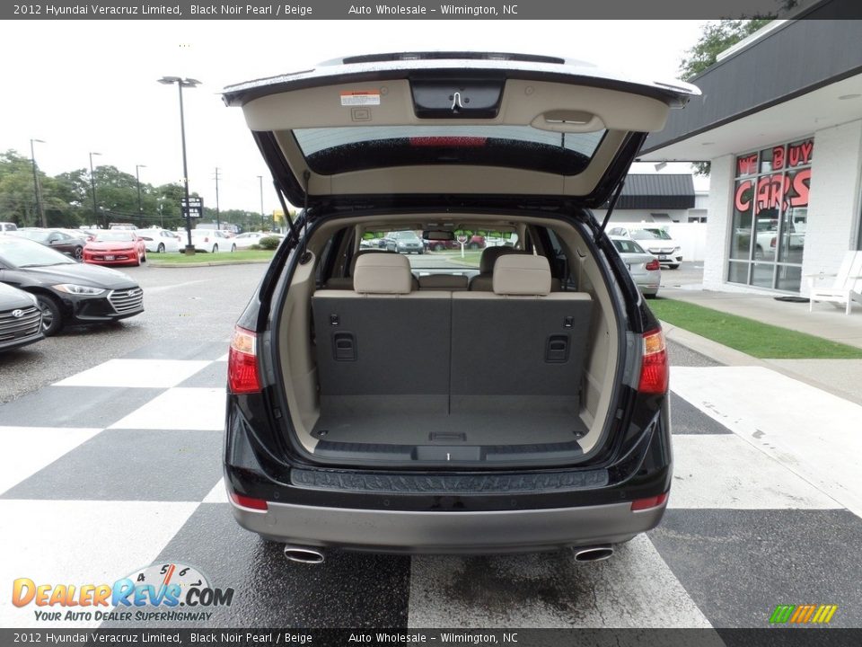 2012 Hyundai Veracruz Limited Black Noir Pearl / Beige Photo #5