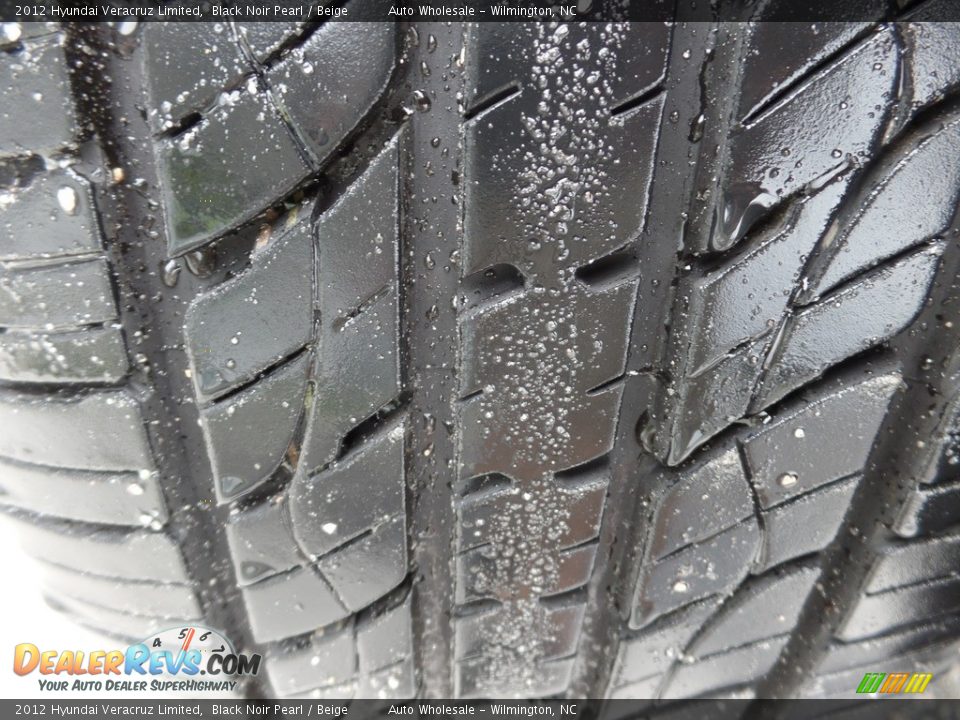 2012 Hyundai Veracruz Limited Black Noir Pearl / Beige Photo #9