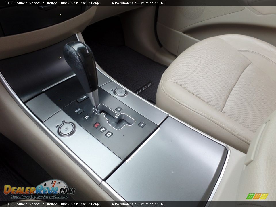 2012 Hyundai Veracruz Limited Black Noir Pearl / Beige Photo #19