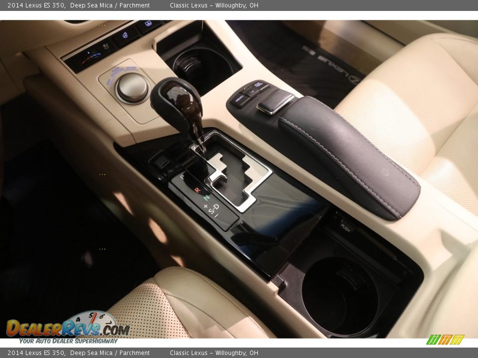 2014 Lexus ES 350 Deep Sea Mica / Parchment Photo #20