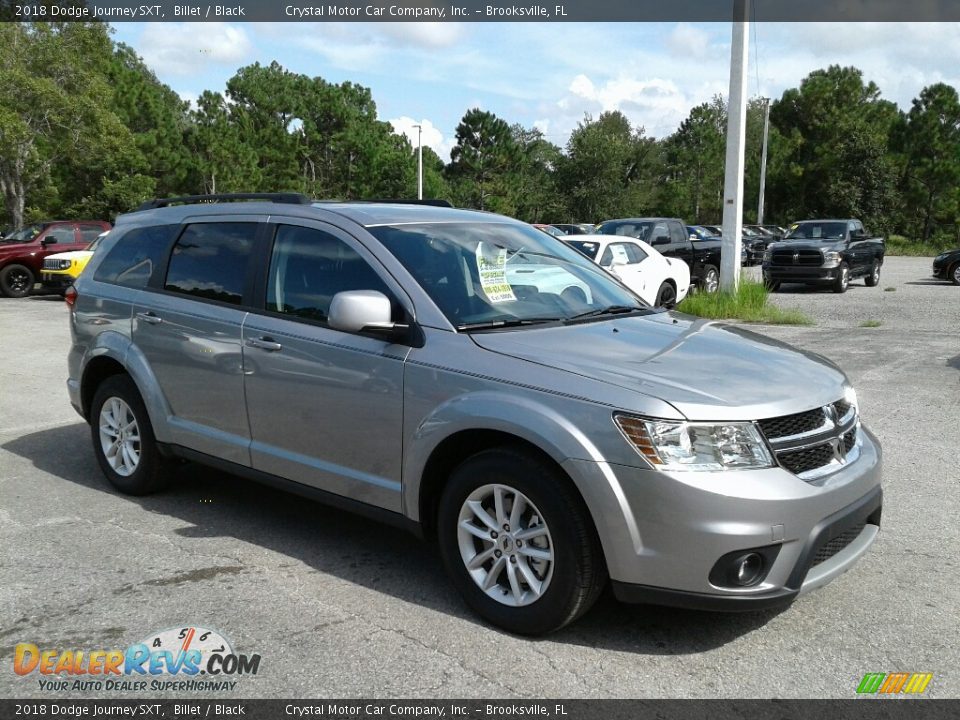 2018 Dodge Journey SXT Billet / Black Photo #7