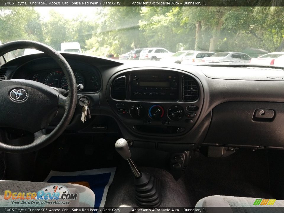 2006 Toyota Tundra SR5 Access Cab Salsa Red Pearl / Dark Gray Photo #11