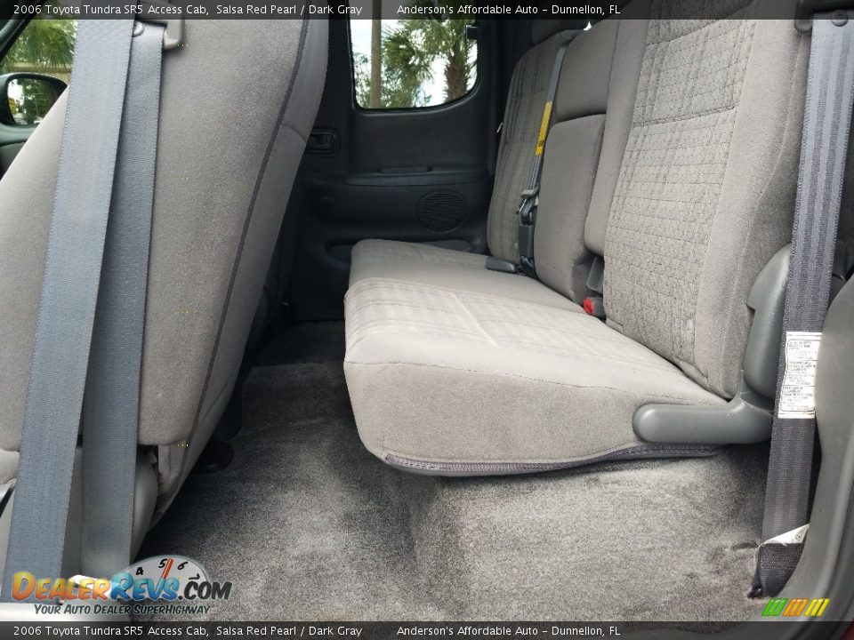 2006 Toyota Tundra SR5 Access Cab Salsa Red Pearl / Dark Gray Photo #15