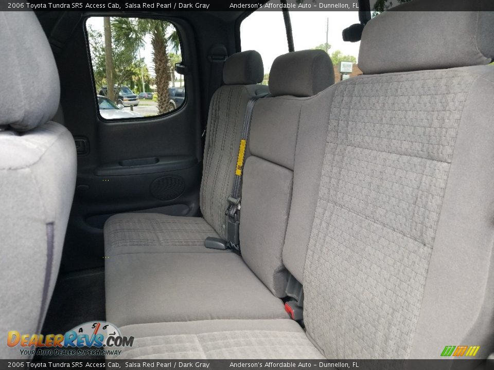 2006 Toyota Tundra SR5 Access Cab Salsa Red Pearl / Dark Gray Photo #16