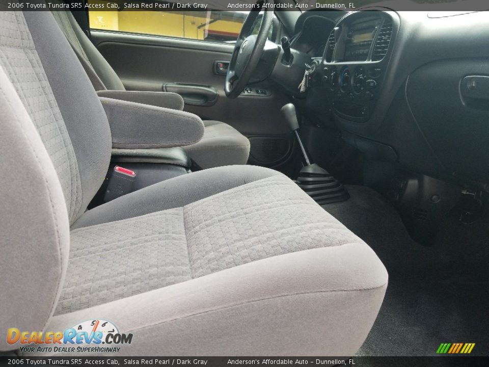 2006 Toyota Tundra SR5 Access Cab Salsa Red Pearl / Dark Gray Photo #18