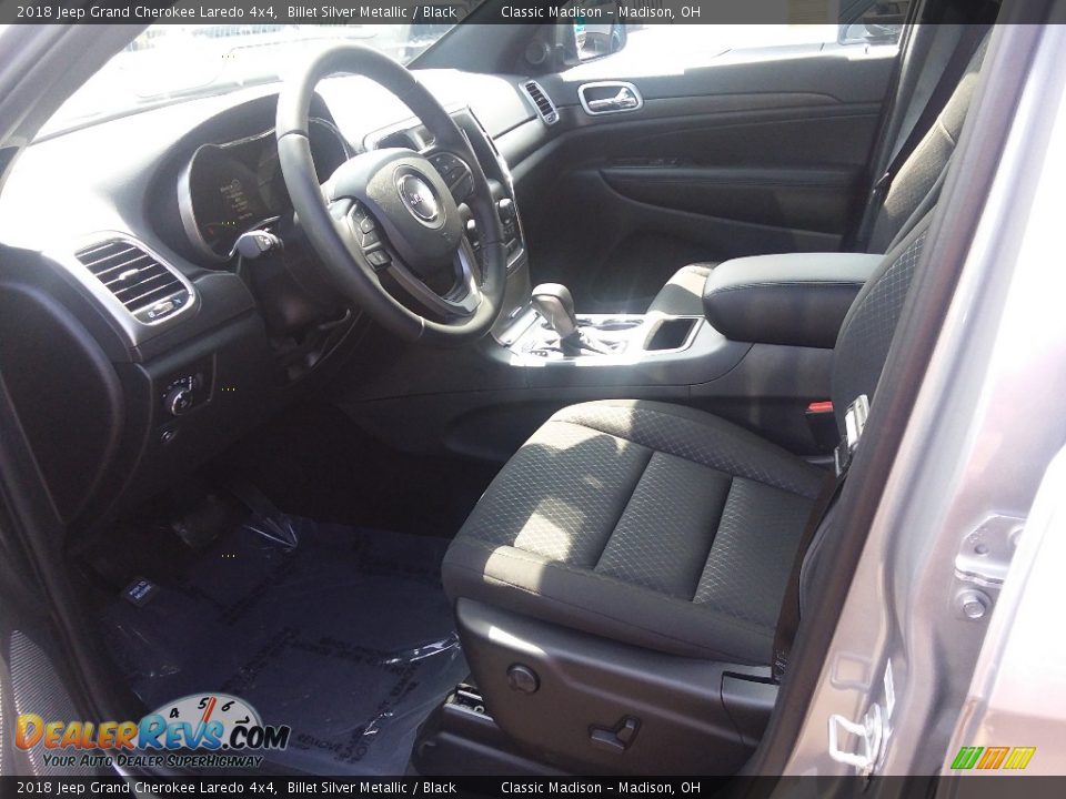 2018 Jeep Grand Cherokee Laredo 4x4 Billet Silver Metallic / Black Photo #4