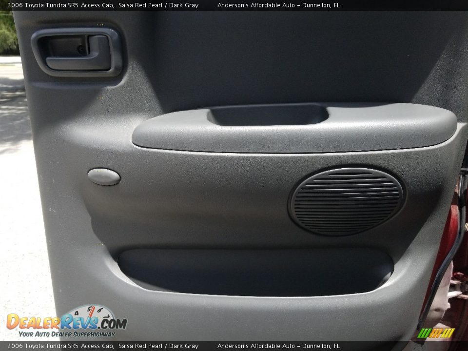 2006 Toyota Tundra SR5 Access Cab Salsa Red Pearl / Dark Gray Photo #20
